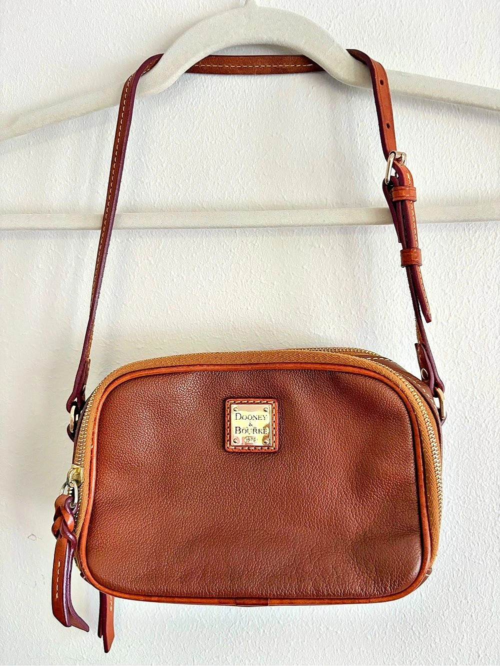 Dooney & Bourke deni Small Zip Camera Bag Brown